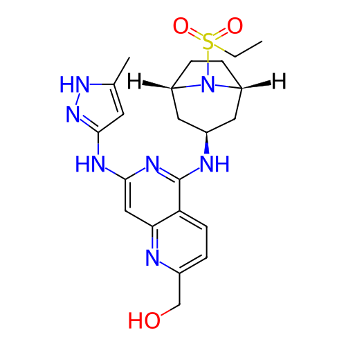 Chemical structure of BindingDB Monomer ID 487291