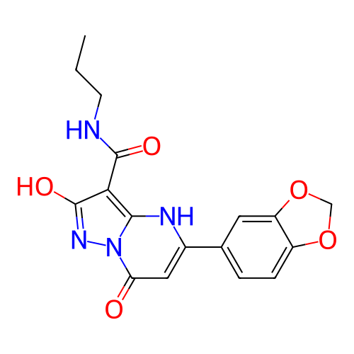 Chemical structure of BindingDB Monomer ID 487306