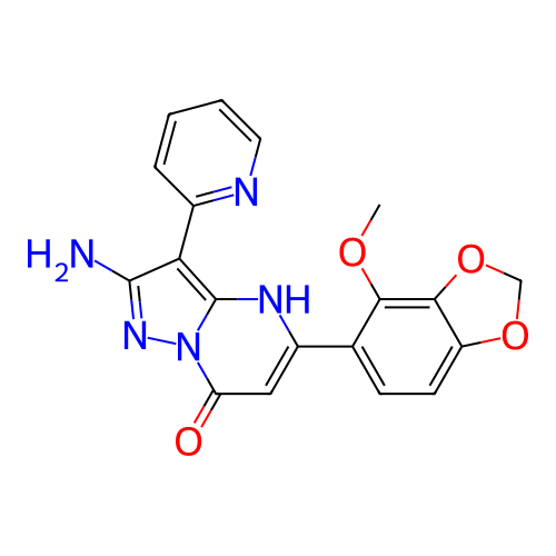 Chemical structure of BindingDB Monomer ID 487308