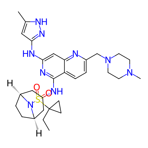 Chemical structure of BindingDB Monomer ID 487314