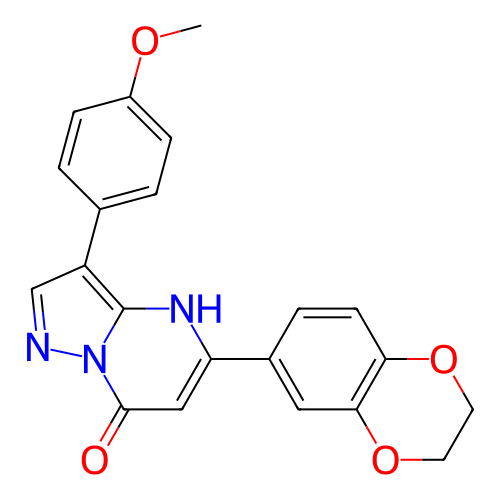 Chemical structure of BindingDB Monomer ID 487319