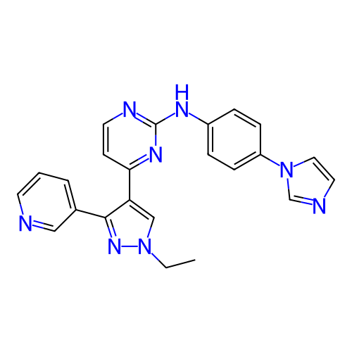 Chemical structure of BindingDB Monomer ID 488045
