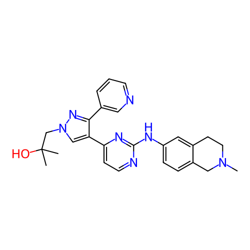 Chemical structure of BindingDB Monomer ID 488054