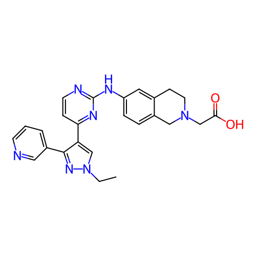 Chemical structure of BindingDB Monomer ID 488101