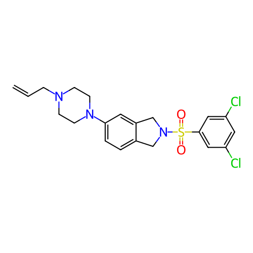 Chemical structure of BindingDB Monomer ID 488128