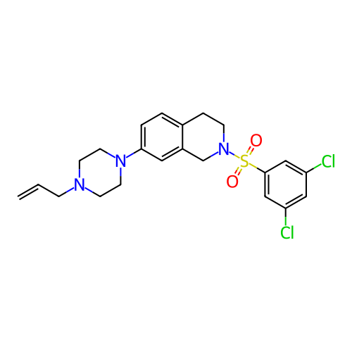 Chemical structure of BindingDB Monomer ID 488142