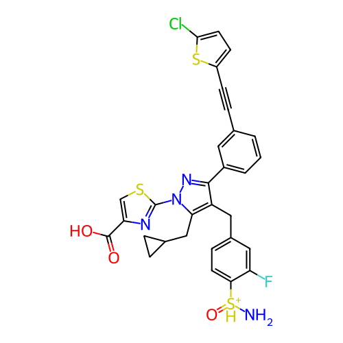 Chemical structure of BindingDB Monomer ID 488161