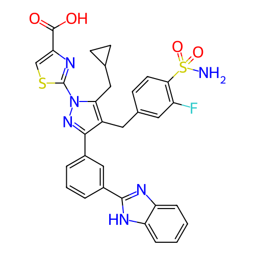 Chemical structure of BindingDB Monomer ID 488234