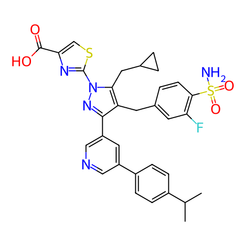 Chemical structure of BindingDB Monomer ID 488255
