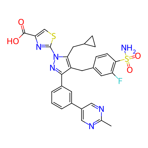 Chemical structure of BindingDB Monomer ID 488259
