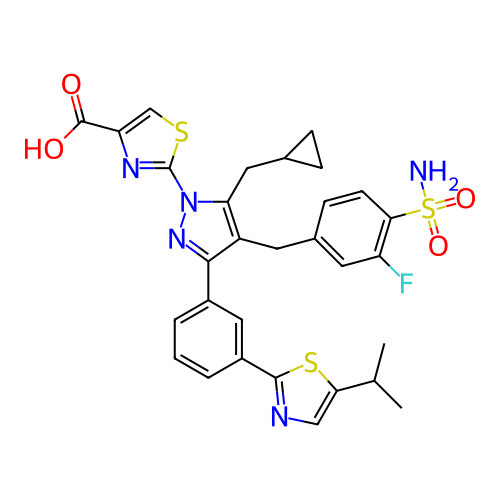 Chemical structure of BindingDB Monomer ID 488260