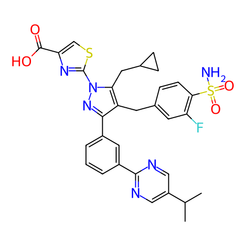 Chemical structure of BindingDB Monomer ID 488261