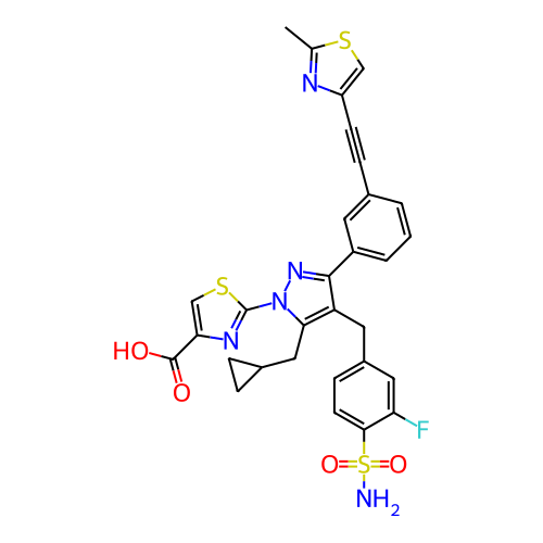Chemical structure of BindingDB Monomer ID 488281