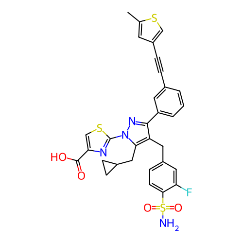 Chemical structure of BindingDB Monomer ID 488285
