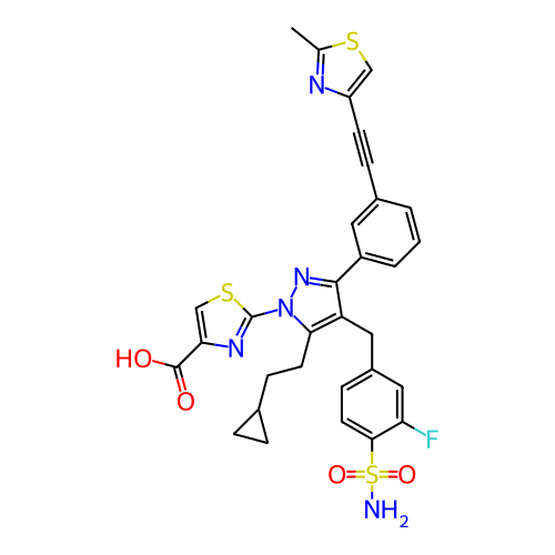 Chemical structure of BindingDB Monomer ID 488288