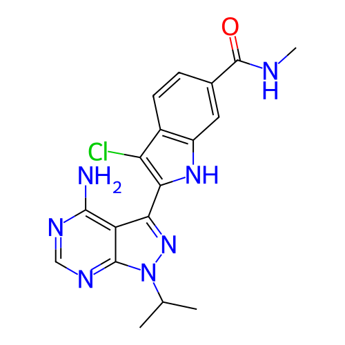 Chemical structure of BindingDB Monomer ID 488365