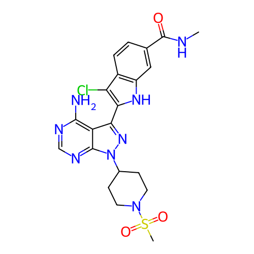 Chemical structure of BindingDB Monomer ID 488392