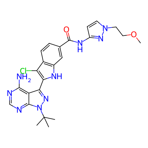 Chemical structure of BindingDB Monomer ID 488395