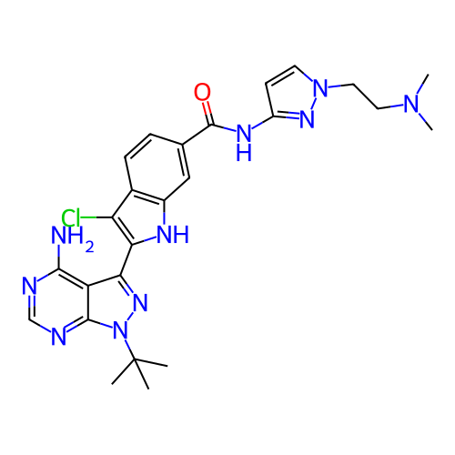 Chemical structure of BindingDB Monomer ID 488400