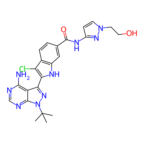 Chemical structure of BindingDB Monomer ID 488403