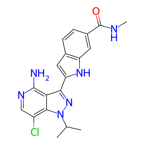 Chemical structure of BindingDB Monomer ID 488421