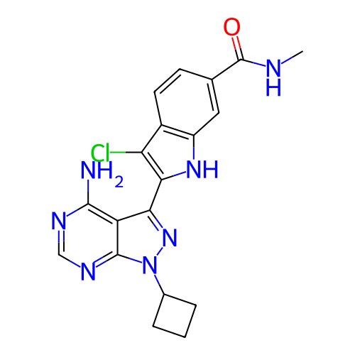 Chemical structure of BindingDB Monomer ID 488422