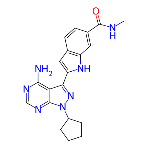 Chemical structure of BindingDB Monomer ID 488424