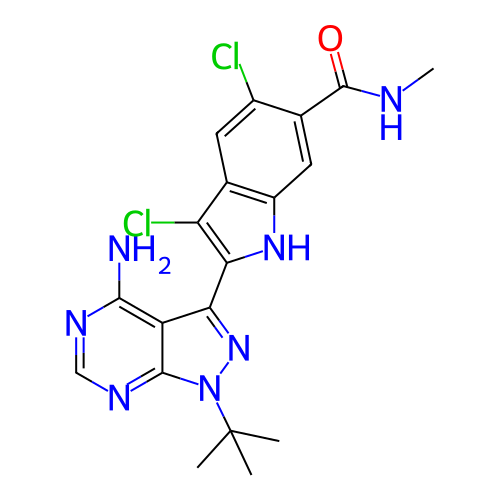 Chemical structure of BindingDB Monomer ID 488429