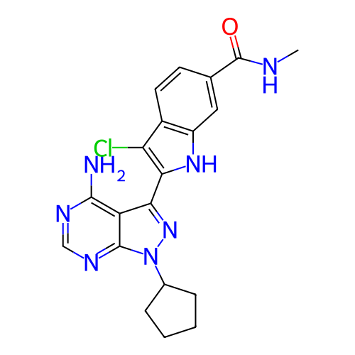 Chemical structure of BindingDB Monomer ID 488446
