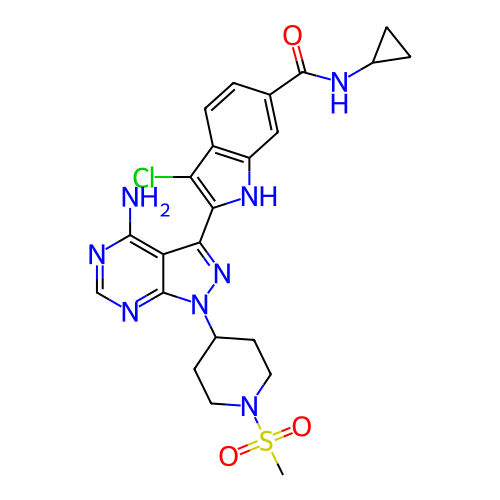 Chemical structure of BindingDB Monomer ID 488449