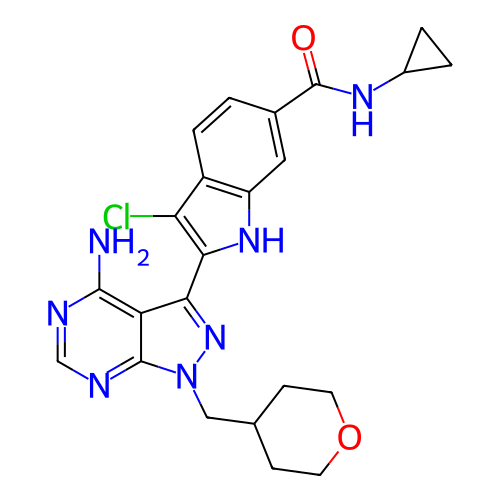 Chemical structure of BindingDB Monomer ID 488456