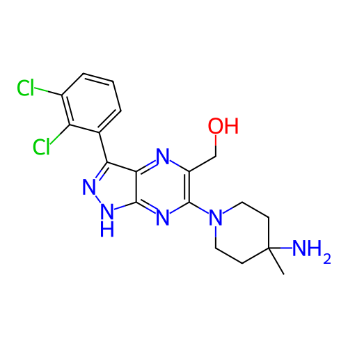 Chemical structure of BindingDB Monomer ID 488476
