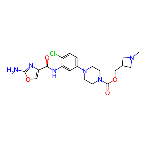 Chemical structure of BindingDB Monomer ID 488654