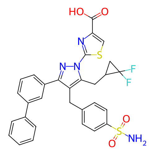 Chemical structure of BindingDB Monomer ID 488829