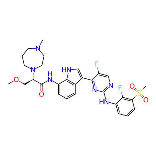 Chemical structure of BindingDB Monomer ID 489073