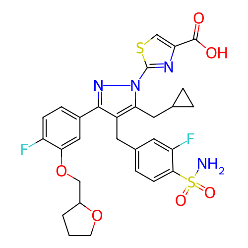Chemical structure of BindingDB Monomer ID 489090