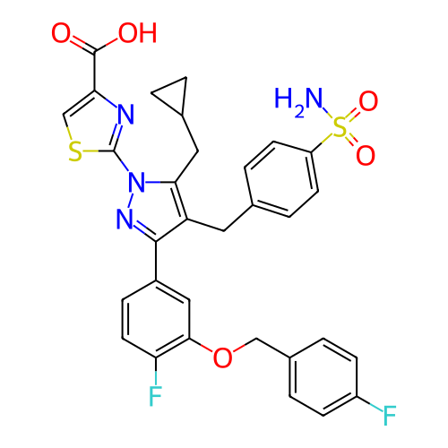 Chemical structure of BindingDB Monomer ID 489146
