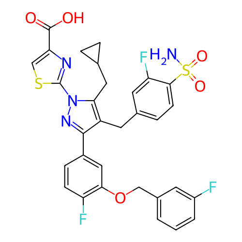 Chemical structure of BindingDB Monomer ID 489147