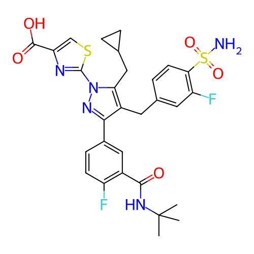 Chemical structure of BindingDB Monomer ID 489160