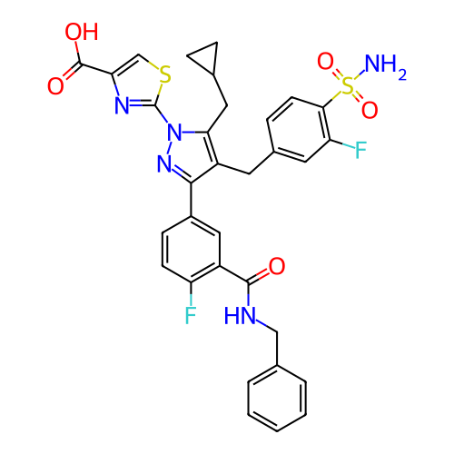 Chemical structure of BindingDB Monomer ID 489161