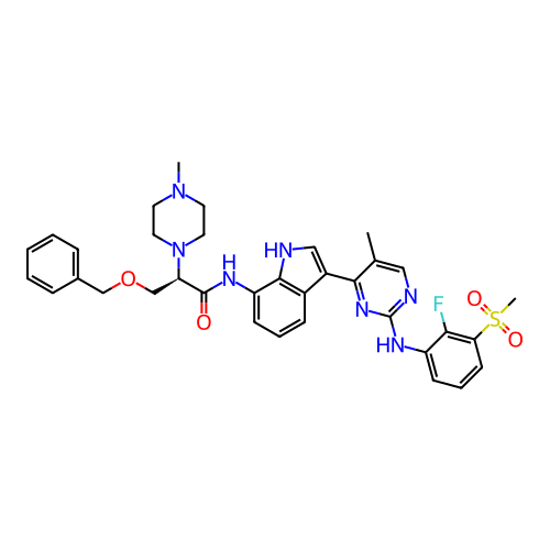 Chemical structure of BindingDB Monomer ID 489180