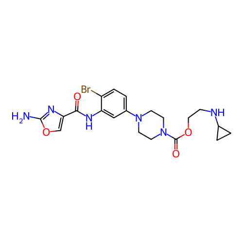 Chemical structure of BindingDB Monomer ID 489182
