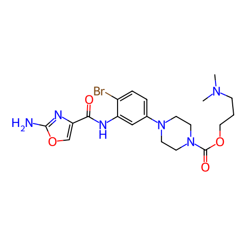 Chemical structure of BindingDB Monomer ID 489185