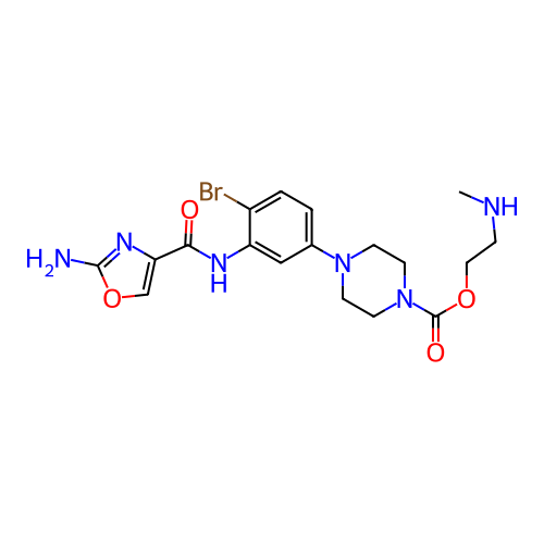 Chemical structure of BindingDB Monomer ID 489186