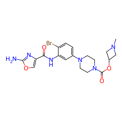 Chemical structure of BindingDB Monomer ID 489187