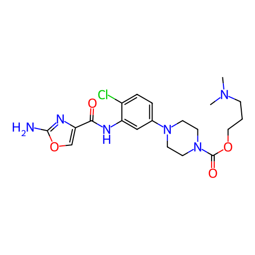 Chemical structure of BindingDB Monomer ID 489188
