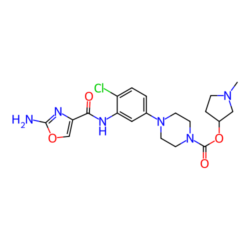 Chemical structure of BindingDB Monomer ID 489189