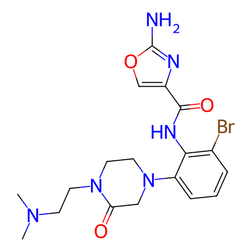 Chemical structure of BindingDB Monomer ID 489196