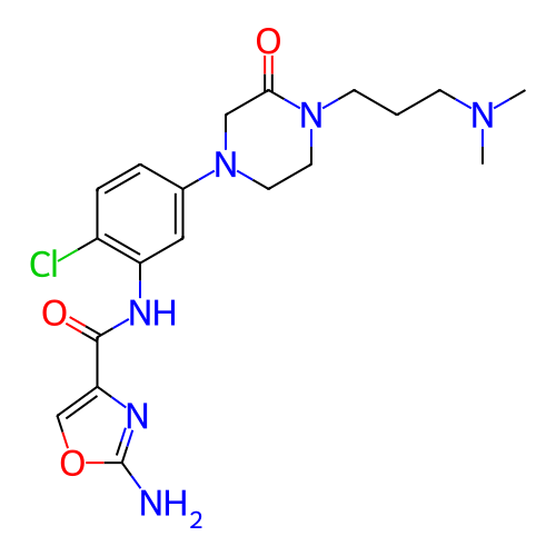 Chemical structure of BindingDB Monomer ID 489197