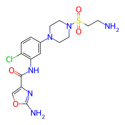 Chemical structure of BindingDB Monomer ID 489198